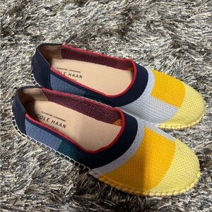 Cole Haan Multicolor Knit Slip-Ons